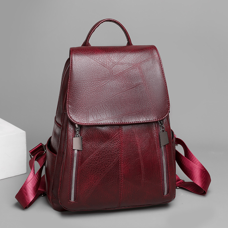 Ladies Shoulder Simple Large Capacity Fashion Vegan Bag