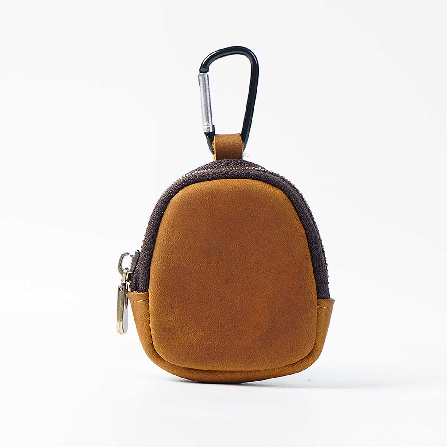 Original Youth Cowhide Coin Bluetooth Headset Key Case