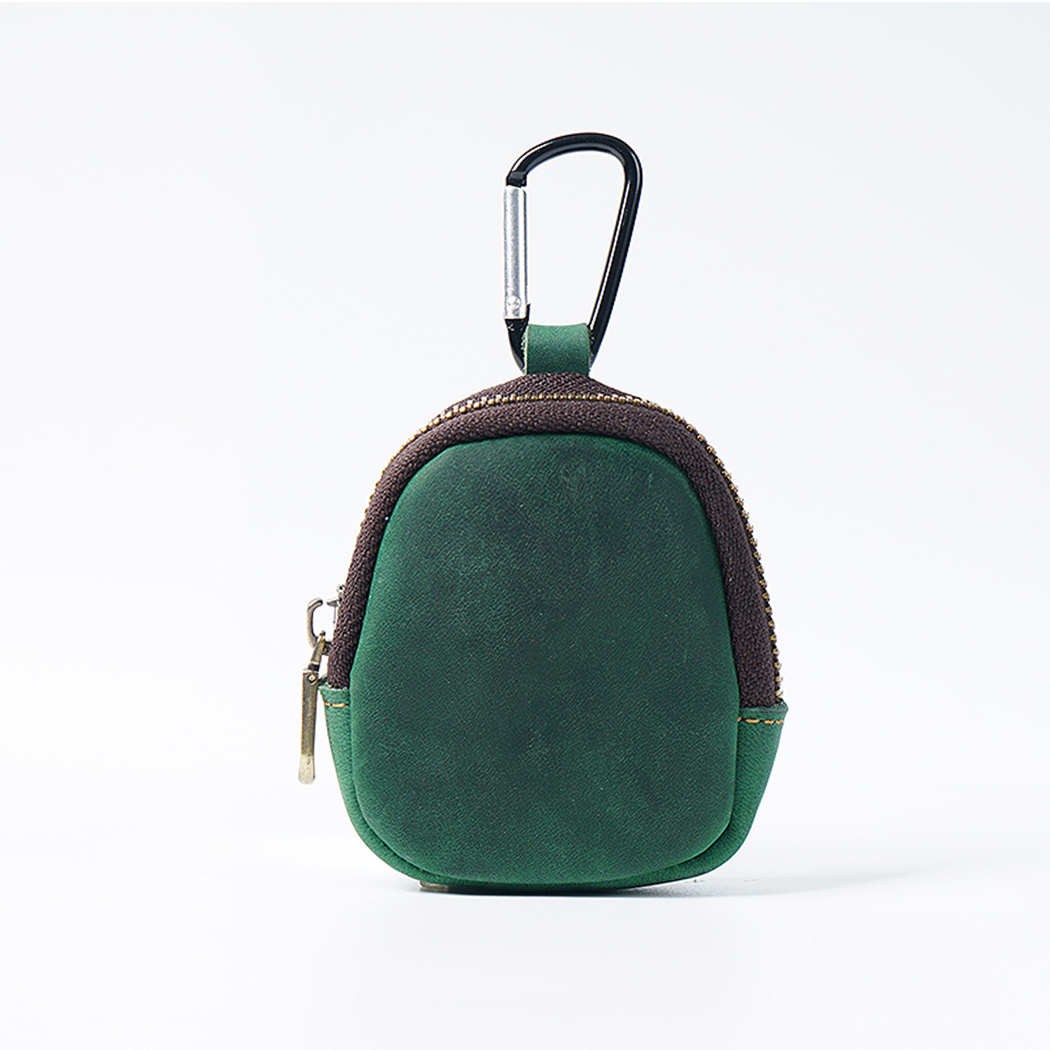 Original Youth Cowhide Coin Bluetooth Headset Key Case