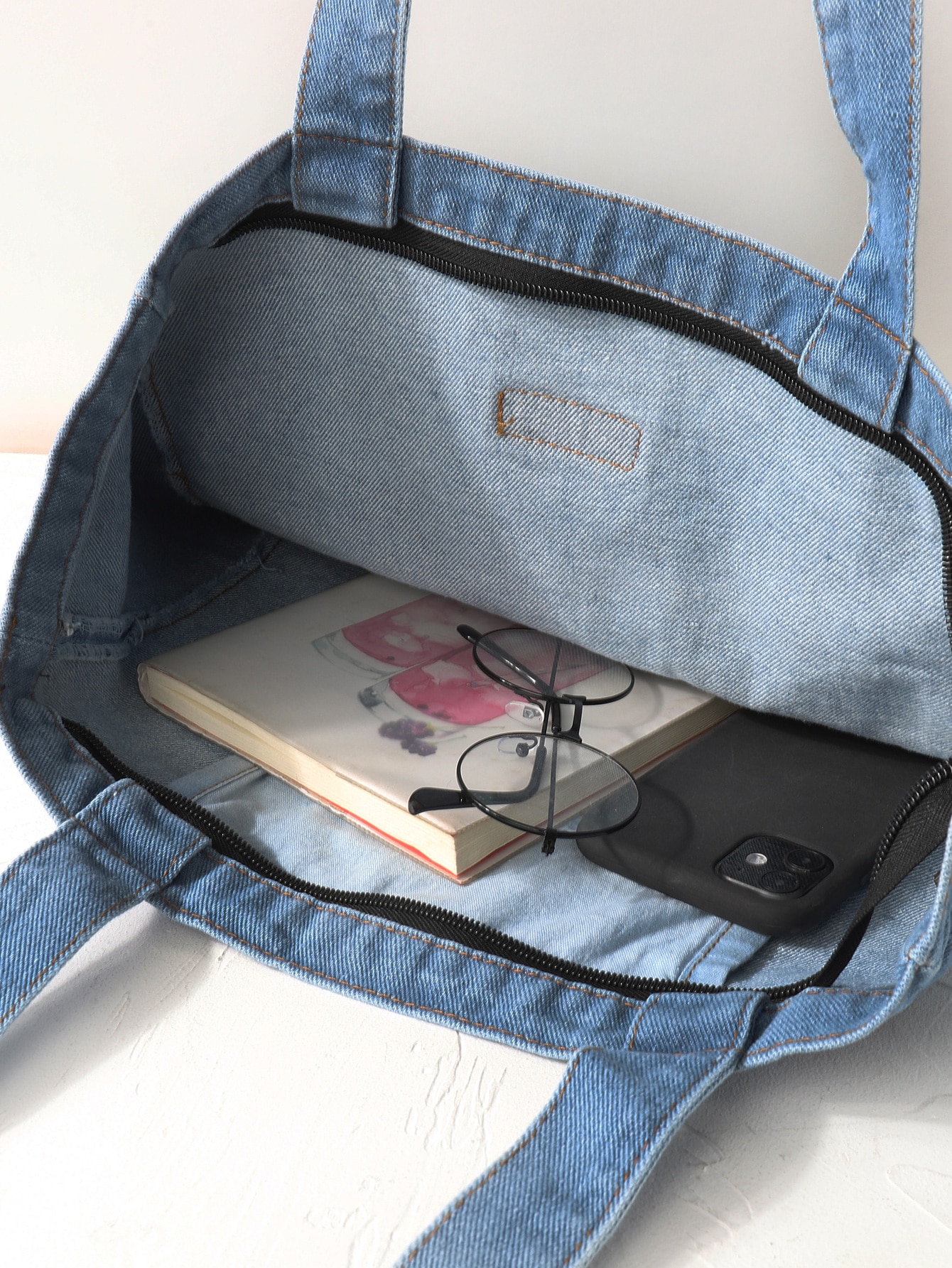 Denim Tote Bag
