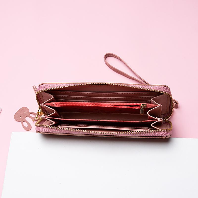 Wallet Long Girls New 2022 Zipper Clutch Fashion Wallet Card Bag