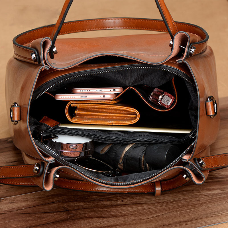 Leather Shoulder Crossbody Women's Bag