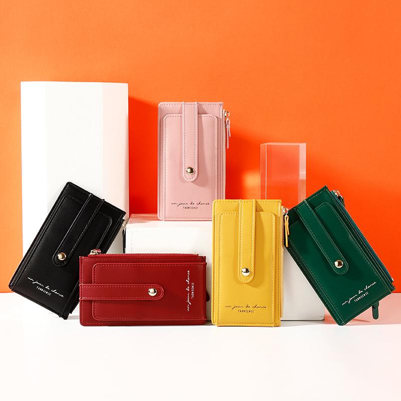Anti-demagnetization NFC shielding card holder Multi-card position wallet