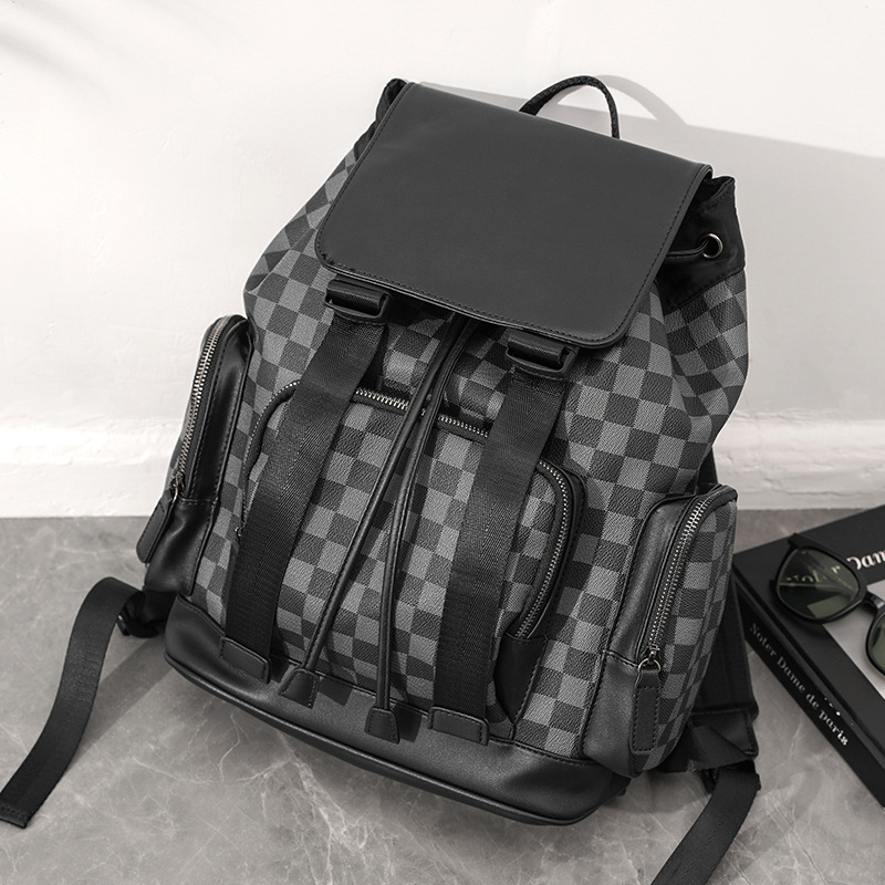 Large Capacity Street Leisure College Student Schoolbag Computer Bag