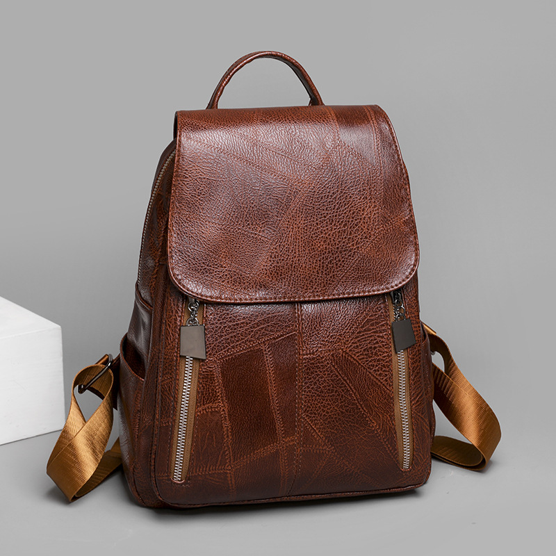 Ladies Shoulder Simple Large Capacity Fashion Vegan Bag